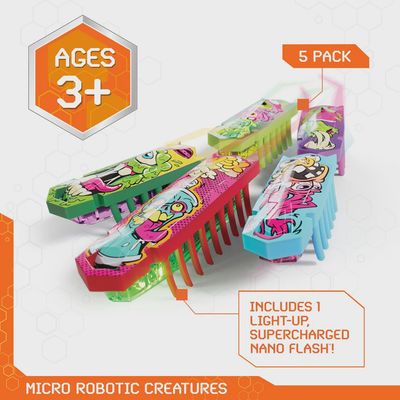 HEXBUG Nano Gift Pack – 5-pack (1x Flash Nano, 4x Nano)