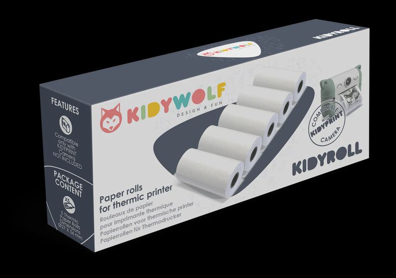 Kidywolf Kidyroll Navulrollen (5 stuks)