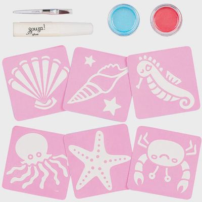 Souza for Kids glitter tattoo set zeemeermin