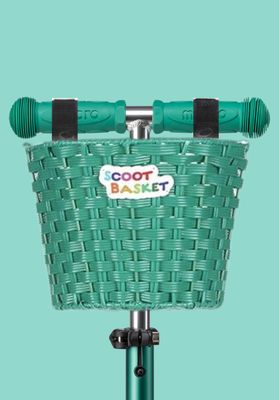 Scoot 'n Pull Stepmandje groen