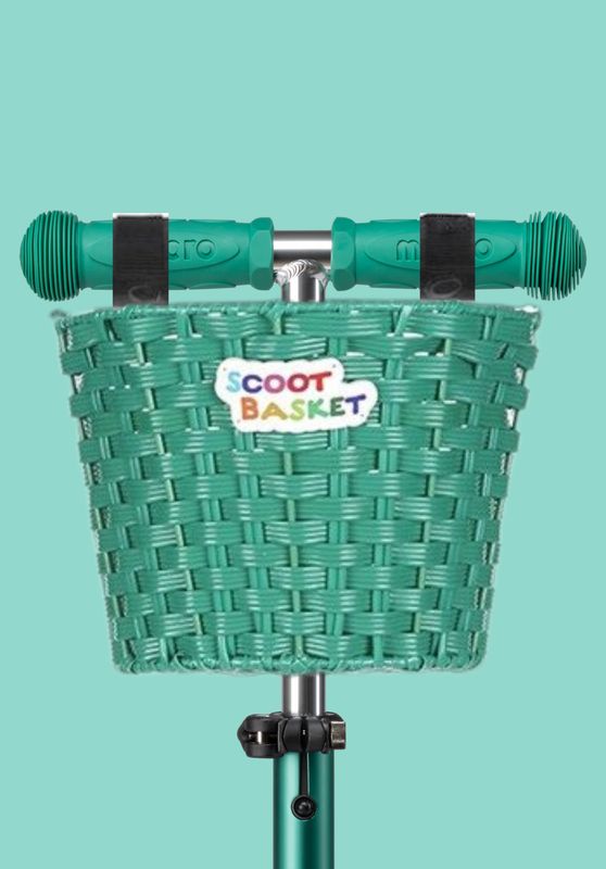 Scoot &#39;n Pull Stepmandje groen