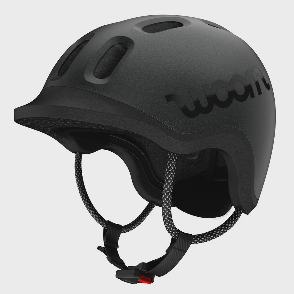 woom Kinderhelm Zwart M