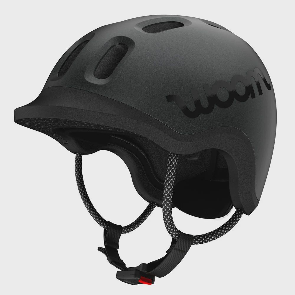 woom Kinderhelm Zwart M