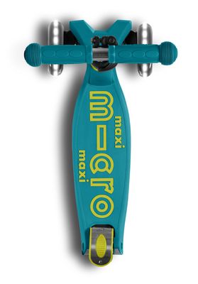 Micro Step Maxi Deluxe Inklapbaar LED Petrol Green