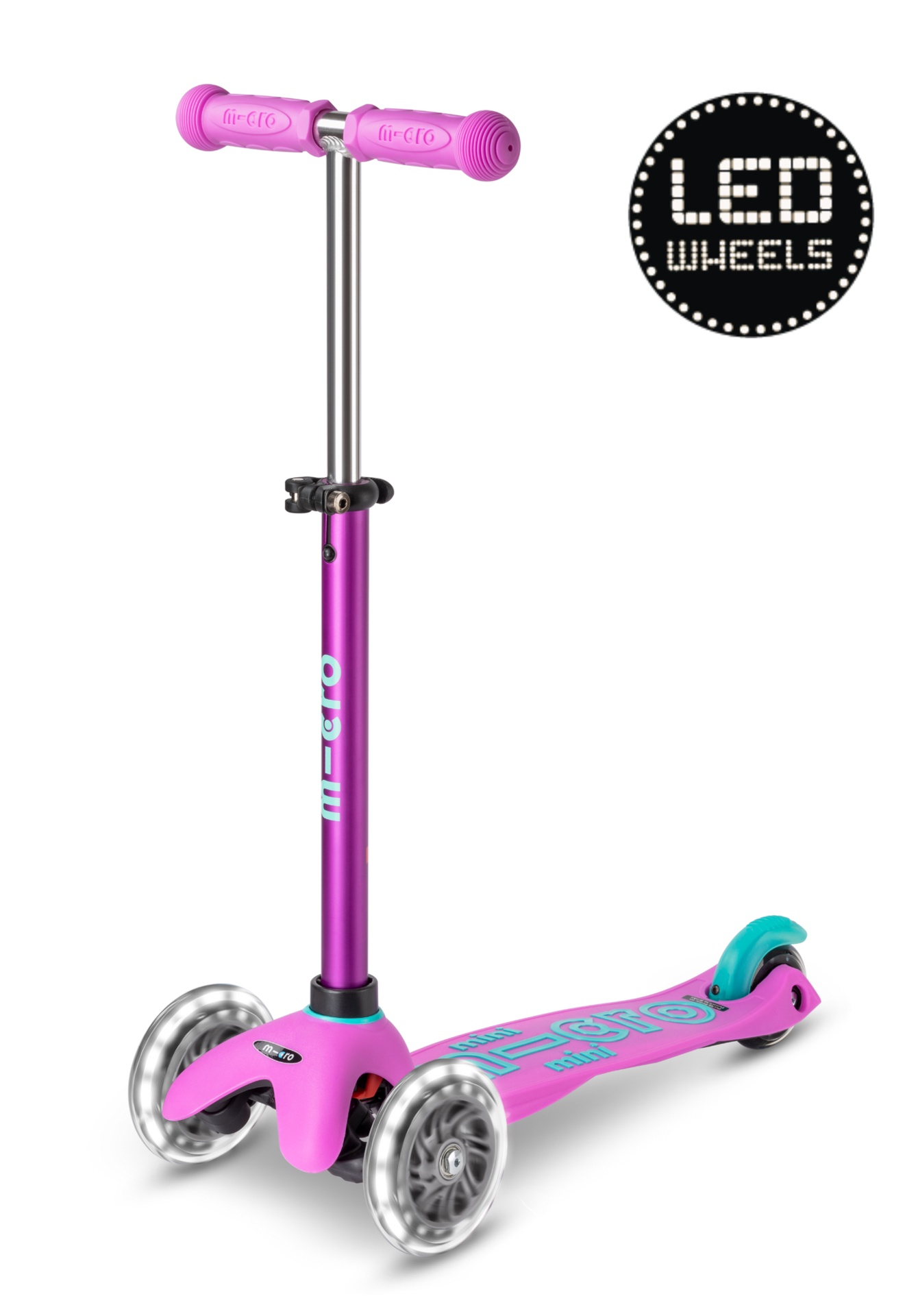 Micro step Mini Deluxe LED - lavendel (limited edition)