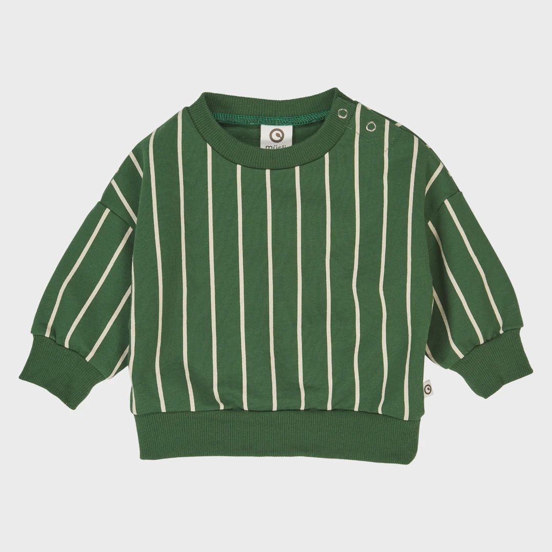 Pinstripe sweatshirt baby