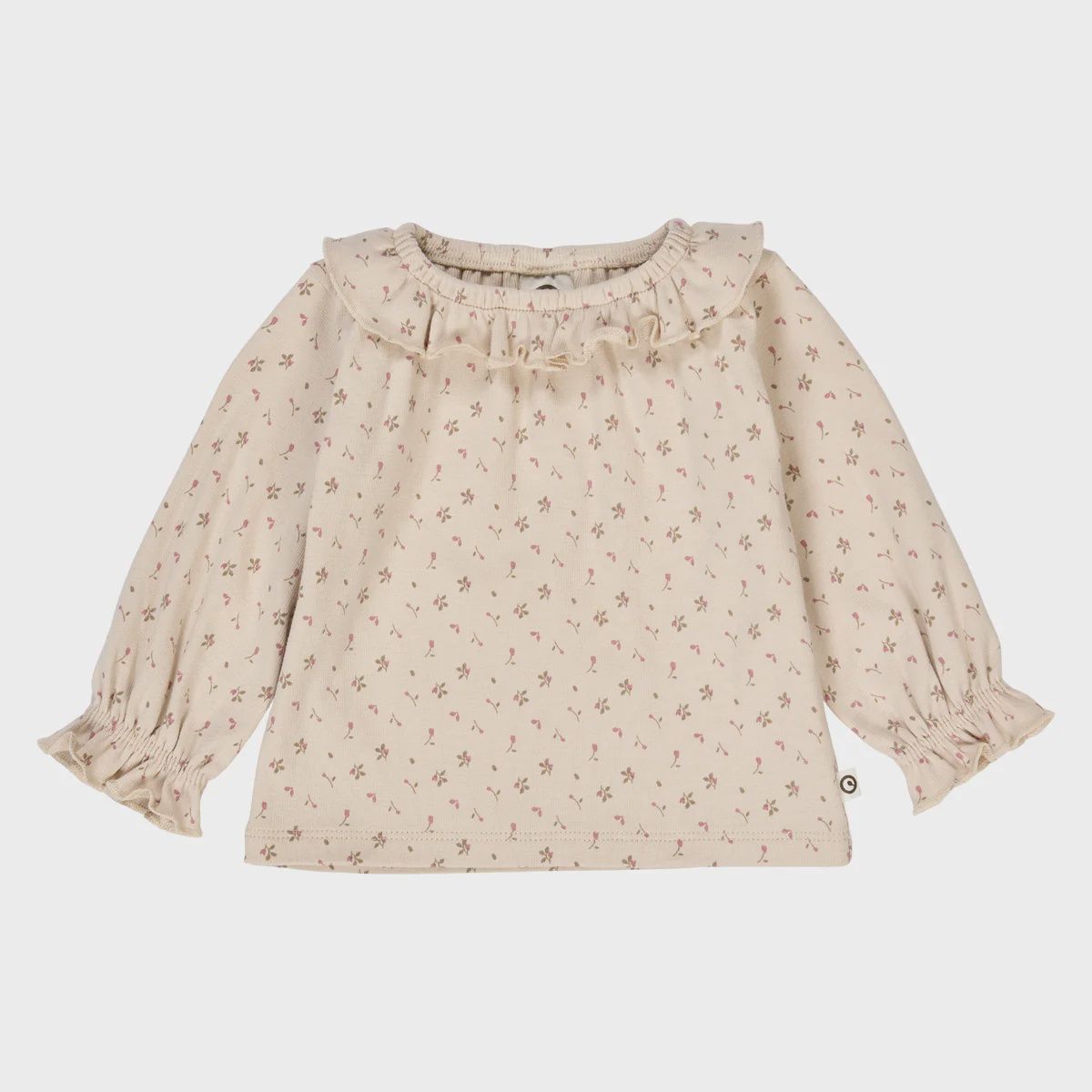 Aster frill collar l/s T baby