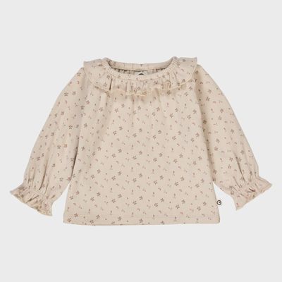 Aster frill collar l/s T baby


