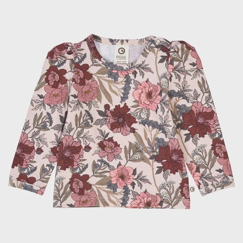 Bliss puff l/s T baby
