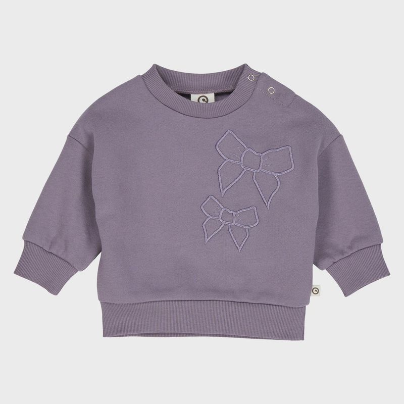 Bow sweatshirt baby