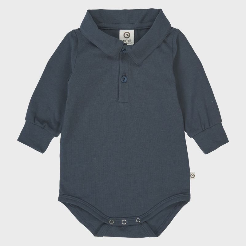 Cozy me l/s shirt body- night blue