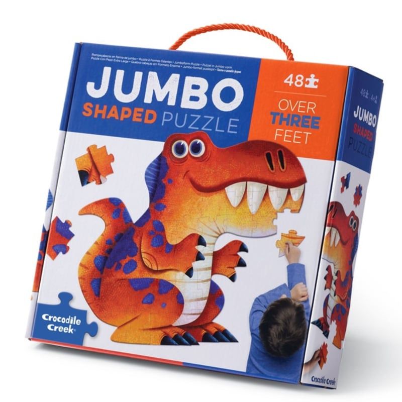 Crocodile Creek Jumbo Dino puzzel 48 stuks