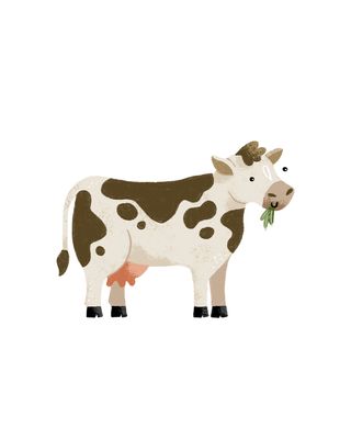 Holliday Illustrates farm animals poster A4 (Engels)