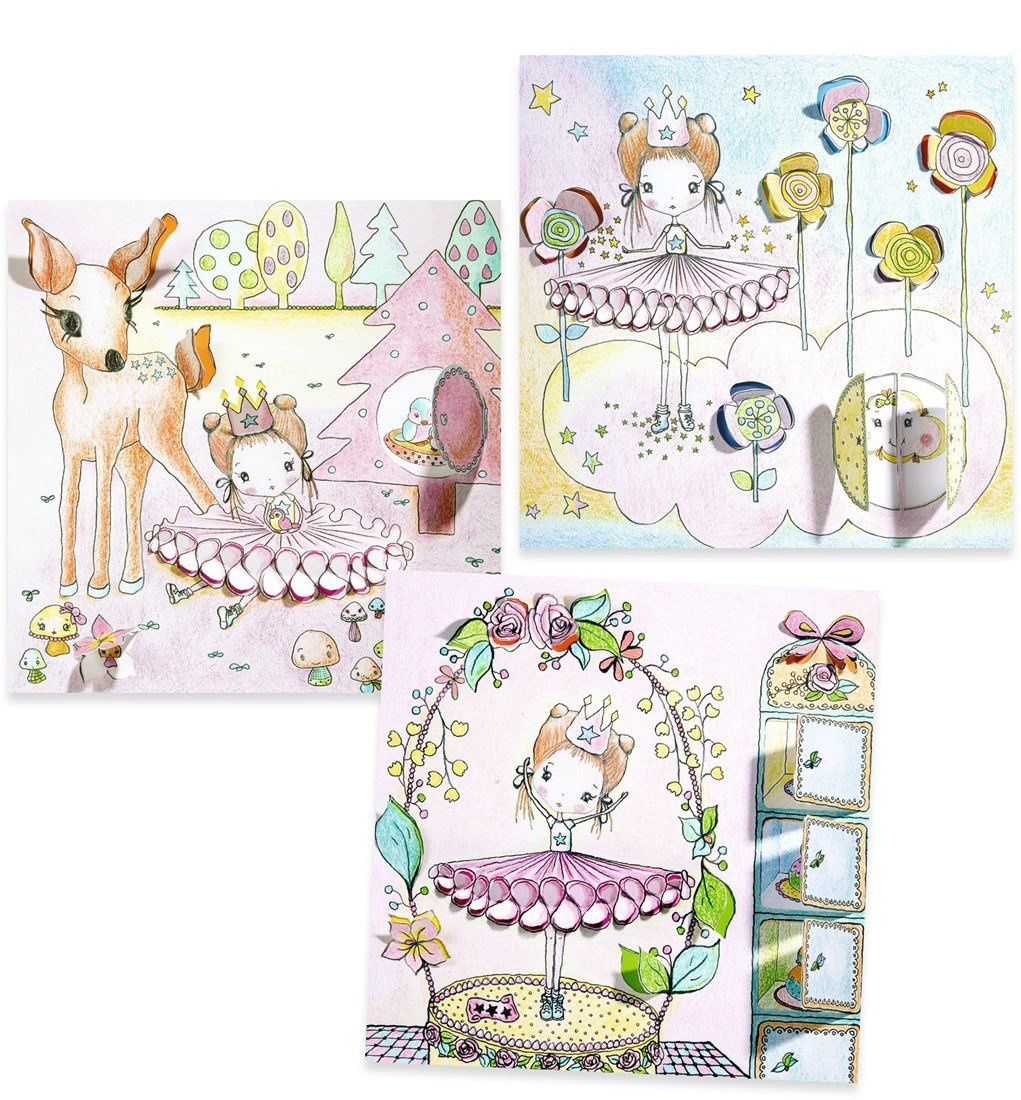 Djeco Les petites portes de Pupi FSC MIX