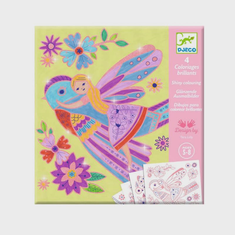 Djeco Petites ailes kleurkaarten