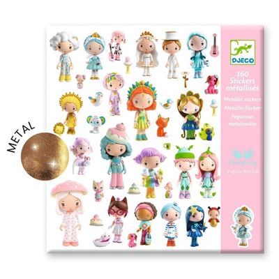 Djeco stickers Tinyly kleine wereld – 160 stuks
