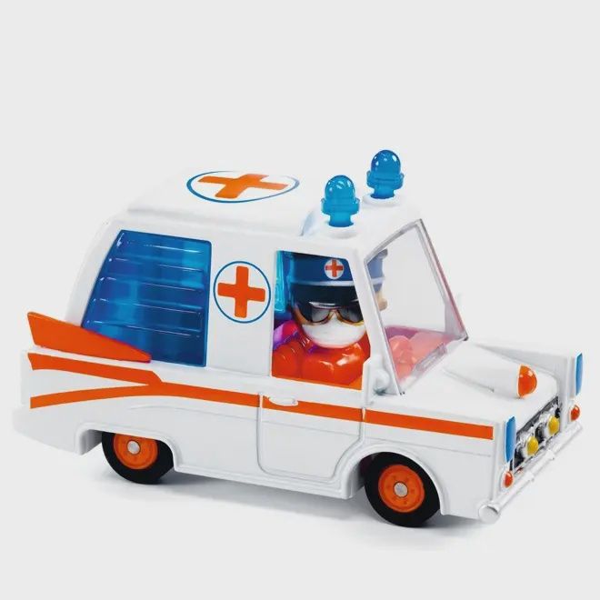 prachtige ouderwetse ambulance