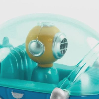 Djeco Crazy Motors Nauti Bubble speelgoedauto personage van dichtbij