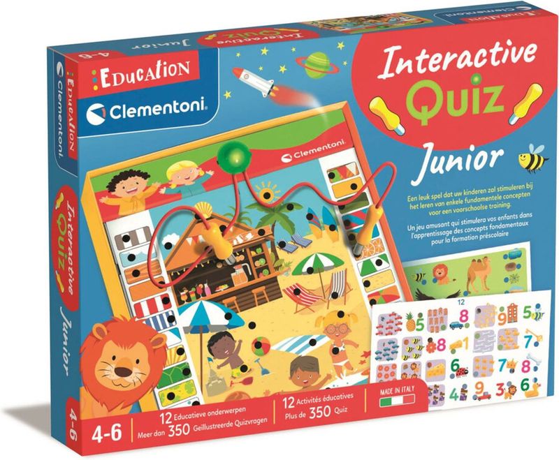 Clementoni Interactieve Quiz Junior bordspel