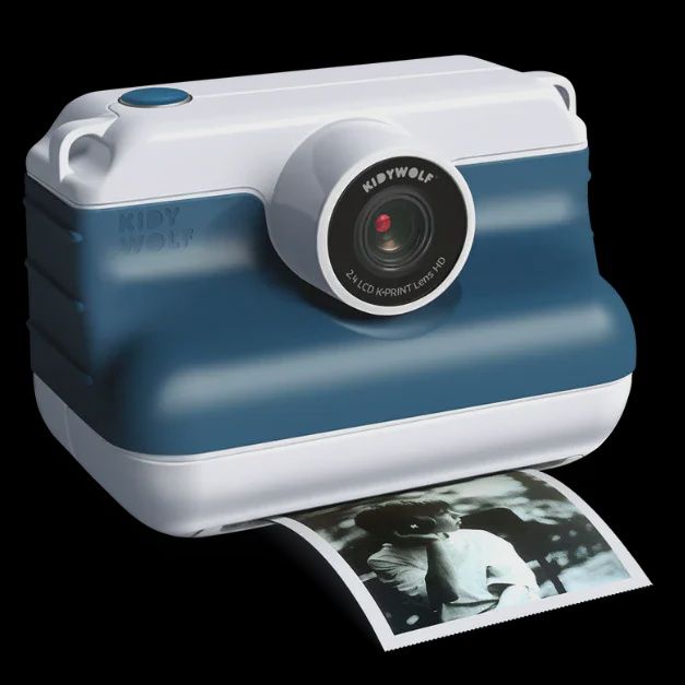 Kidywolf K-Print Pro Camera Blauw goodies