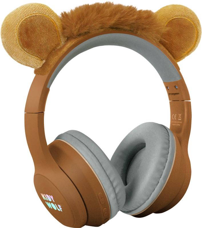 Kidywolf Kidyears Leeuw kinder koptelefoon goodies