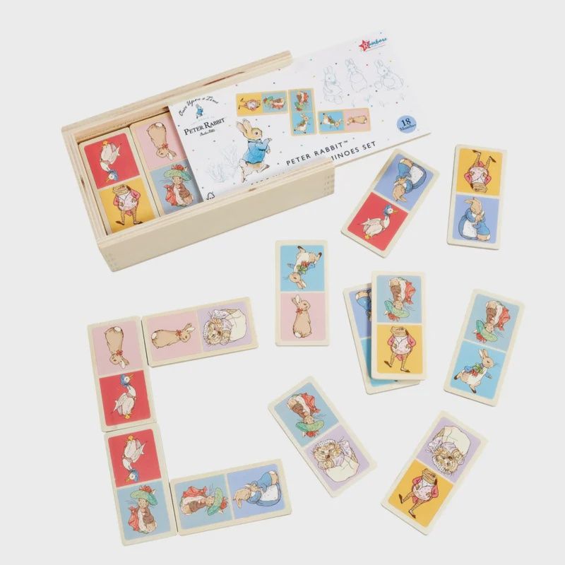 Peter Rabbit Houten Domino bordspel