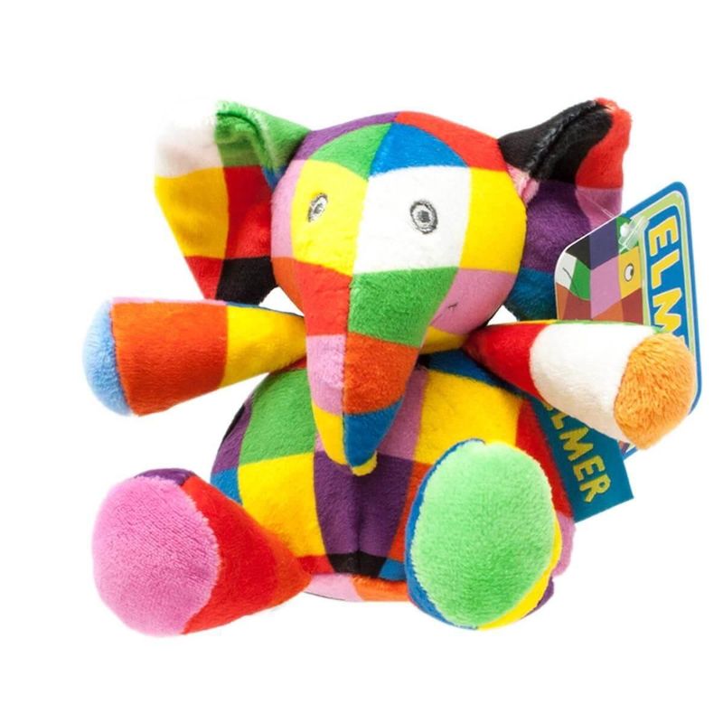 Elmer Rammelaar Pluche 12 cm Rainbow Designs babyspeelgoed