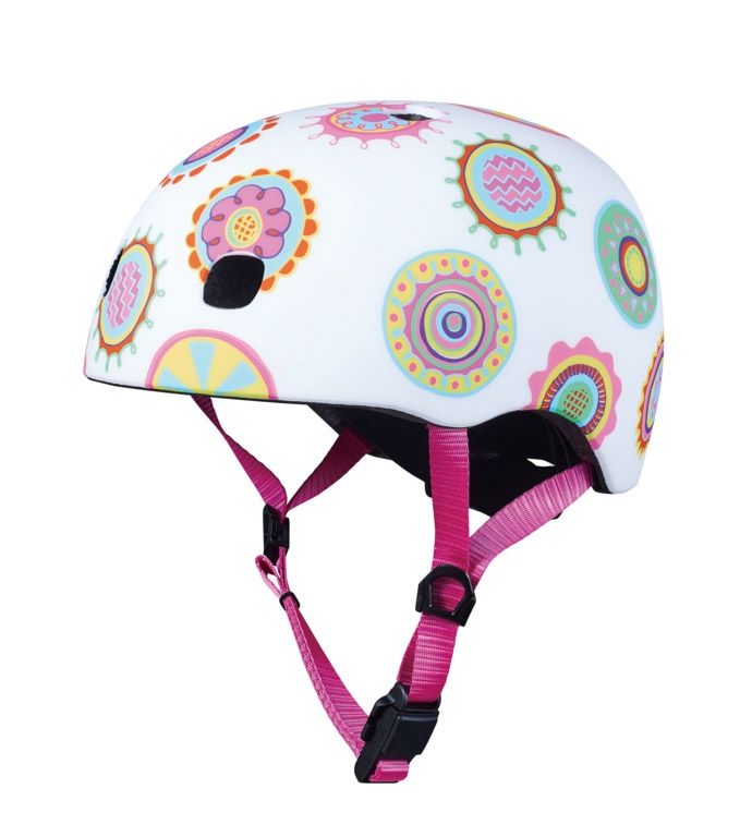 Micro Micro helm Deluxe Doodle Dot maat S (48–53 cm) – kinderhelm