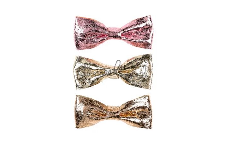 Souza haarklemmetjes Xandi strik roze (3 stuks) – verkleden

