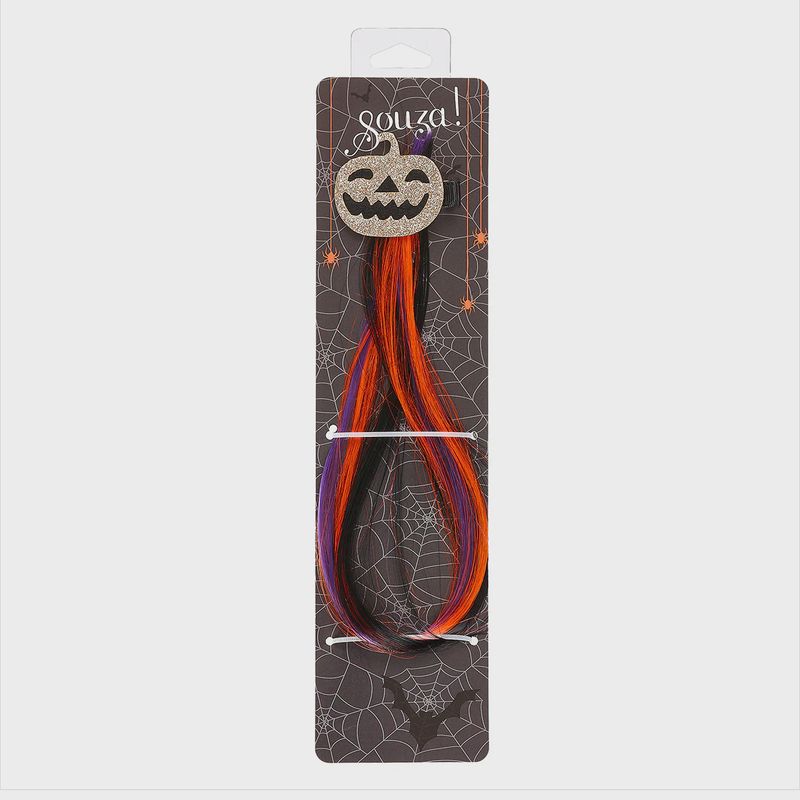 Souza Haarspeld Halloween Pompoen 40 cm – verkleden. in de verpakking.

