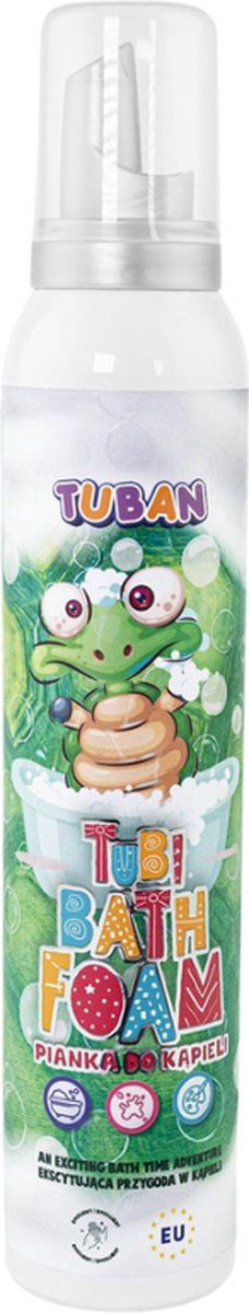 Tubi Foam badspeelgoed 200 ml Green Joe
