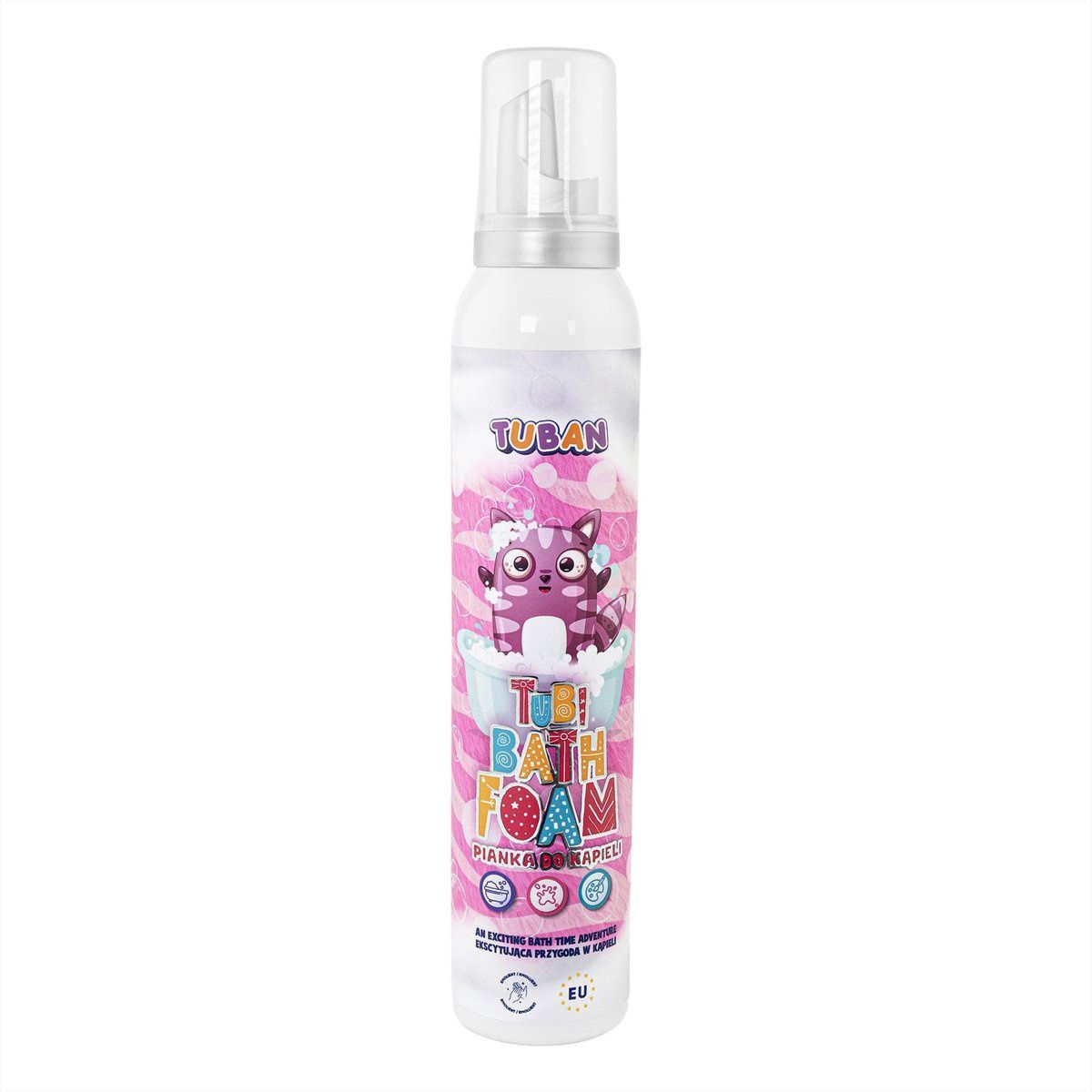 Tubi Foam badspeelgoed 200 ml Pink Lily