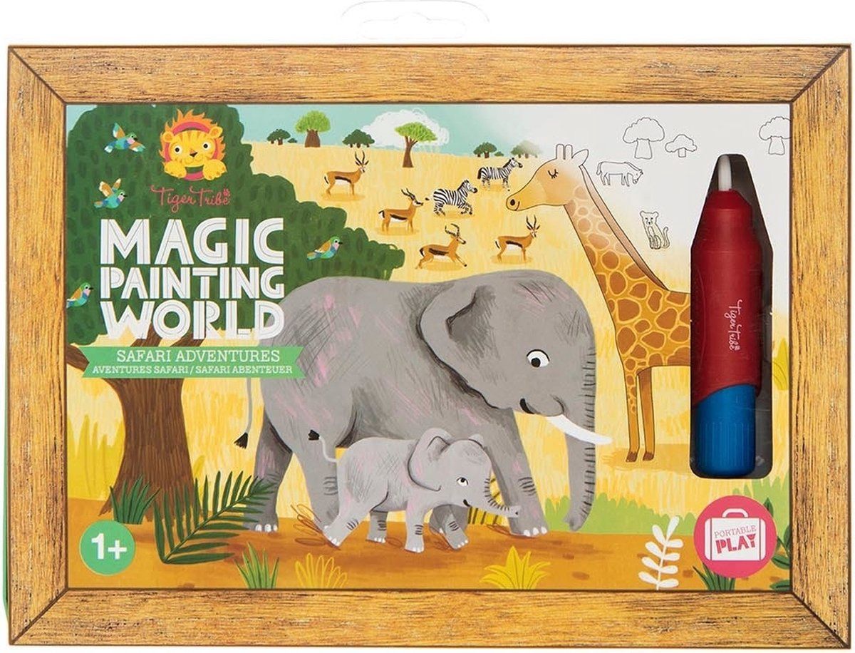 Tiger Tribe Magisch Tekenen Safari – knutselen

 in de verpakking
