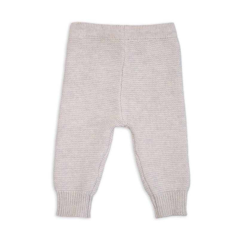 Lodger Babybroekje Knit Birch Newborn achterkant.
