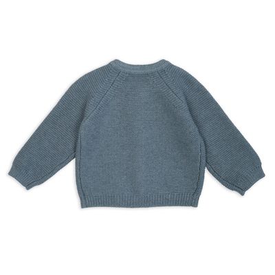 Lodger Babyvestje Merino Wol Dragonfly newborn achterkant.