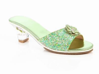 Souza Slipper Pipa Mintgroen Metallic maat 27/28
