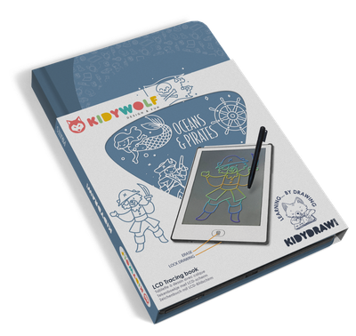 Kidywolf tekenbord Kidydraw mini – oceanen &amp; piraten
