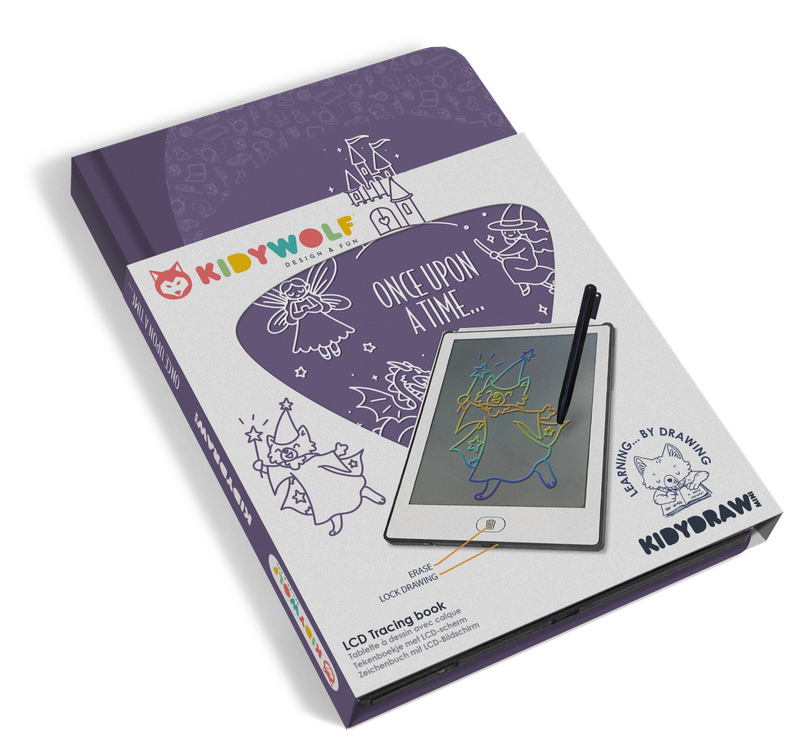 Kidywolf tekenbord Kidydraw mini – sprookjes
