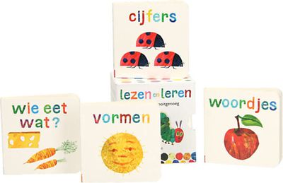 Lezen en leren met Rupsje Nooitgenoeg – Eric Carle