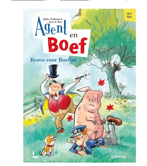 Agent en Boef - Bravo voor Boefini boef is gochelaar en tovert een varken op de politieagent