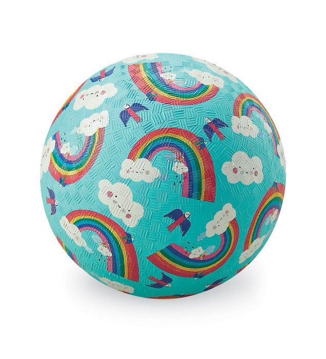 Crocodile Creek speelbal Regenboog – 13 cm

