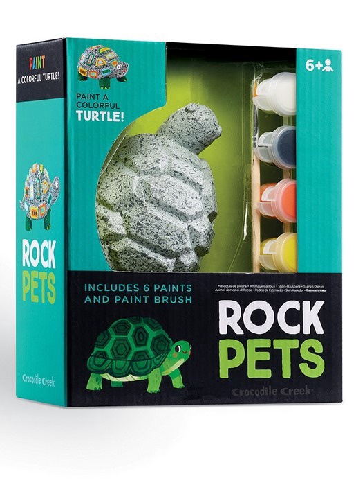 Crocodile Creek Rock Pets verfset schildpad 6+