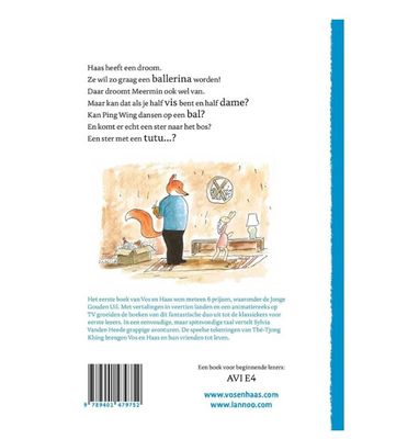 Vos en Haas De droom van Haas – Sylvia Vanden Heede