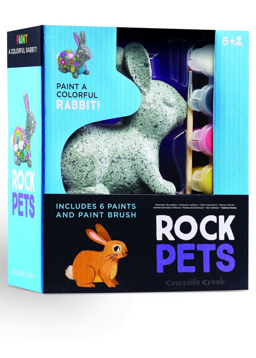 Crocodile Creek Rock Pets verfset konijn 6+
