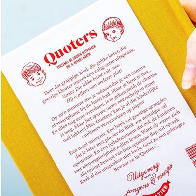 Quoters logboek – Dieter Coppens