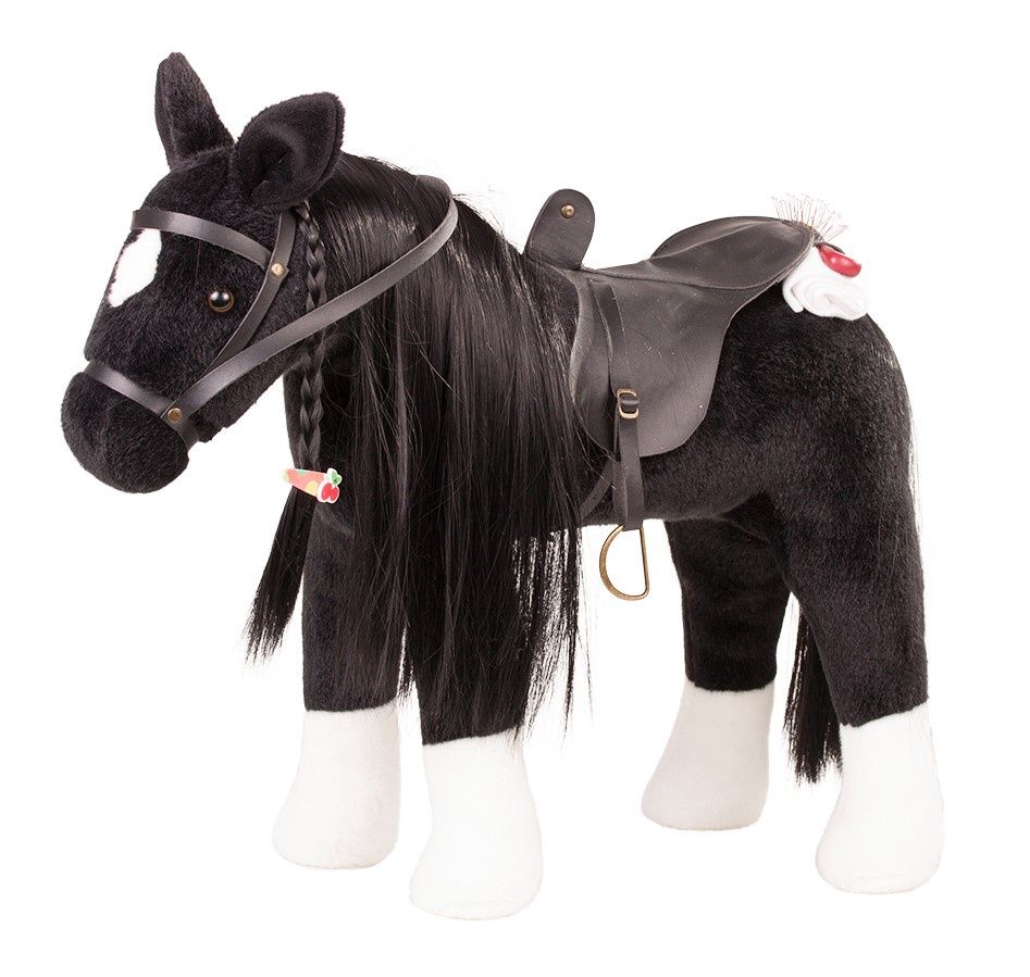 Götz wedstrijdpaard Boutique, met zadel en teugel, "Rappe Max"

