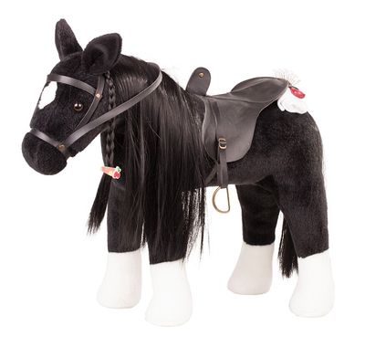 Götz wedstrijdpaard Boutique, met zadel en teugel, "Rappe Max"

