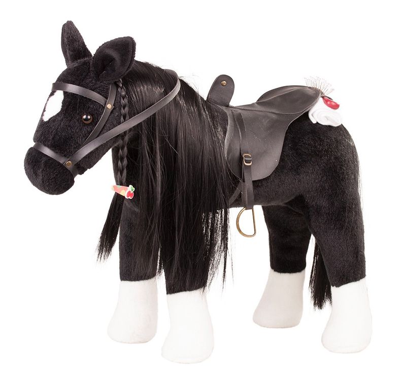 Götz wedstrijdpaard Boutique, met zadel en teugel, "Rappe Max"

