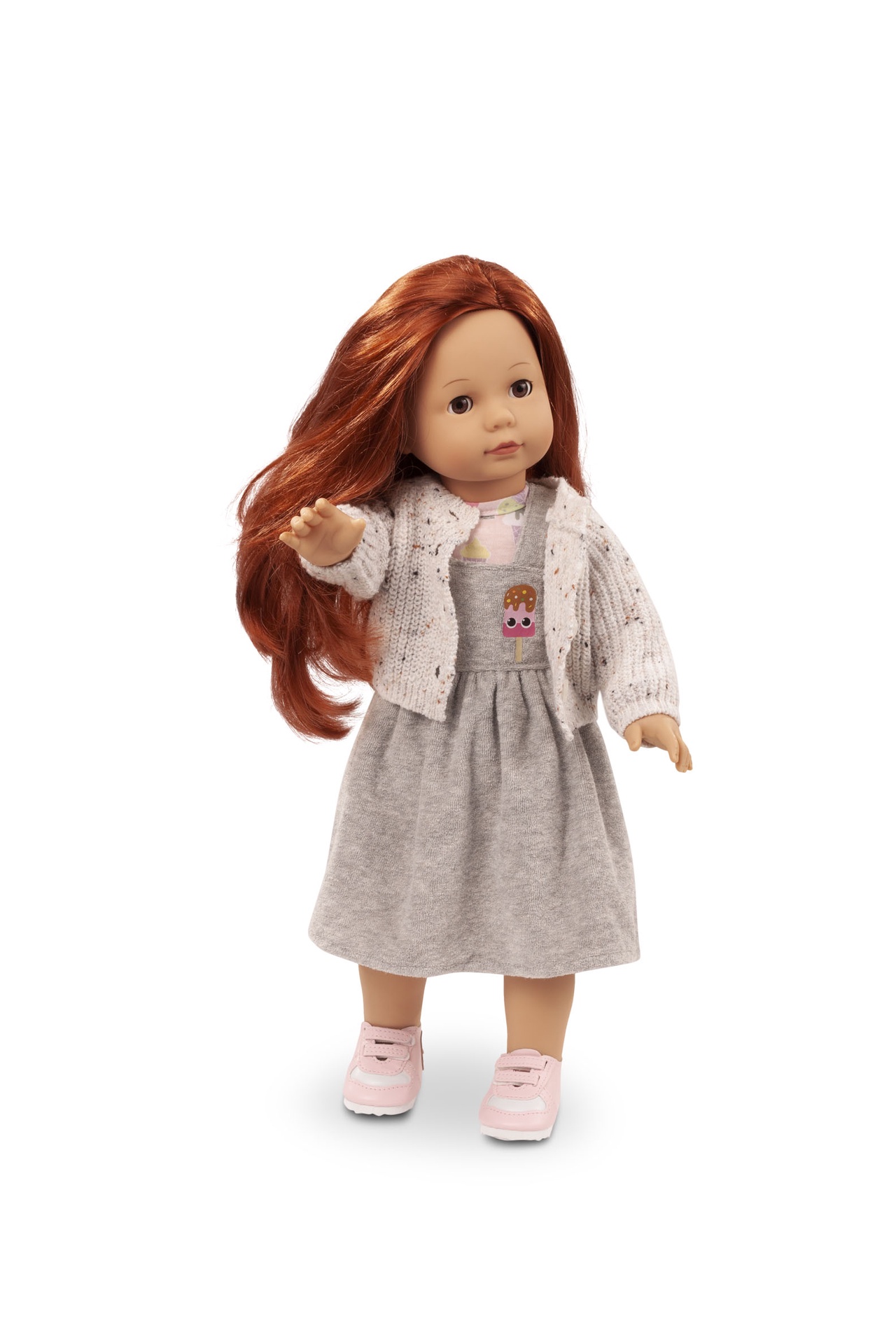 Götz babypop Julia Precious Day 46 cm met haar en slaapogen 4+