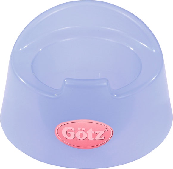 Götz babypop potje blauw Blue poppenaccessoire 3+
